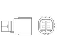 Sonda lambda riscaldato 466016355113 MAGNETI MARELLI per PEUGEOT CITROËN TOYOTA