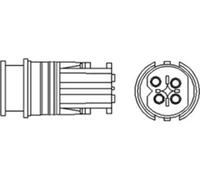 Sonda lambda riscaldato 466016355126 MAGNETI MARELLI per MERCEDES-BENZ