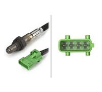 Sonda lambda riscaldato 6PA 009 165-691 HELLA per PEUGEOT CITROËN FIAT RENAULT