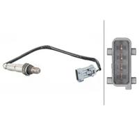 HELLA 6PA 358 103-281 Sonda lambda, 4a... poli, Cavo 390mm
