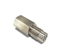 Sonda Lambda Sensor Universale M18X1.5 in Acciaio Inox SS304 Controllare Luce Motore per CEL Mini Catalyst O2 Sensore Spacer Adattatore Connettore Sensore Ossigeno