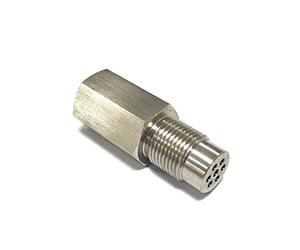Sonda Lambda Sensor Universale M18X1.5 in Acciaio Inox SS304 Controllare Luce Motore per CEL Mini Catalyst O2 Sensore Spacer Adattatore Connettore Sensore Ossigeno