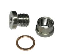 Sonda Lambda Sensore Nox 1 Set M12*1.25 Kit Di Tappi E Dadi In Acciaio Inossidabile S304 Per L'installazione Saldature Del Sensore Ossigeno Scarico, Lambda Spina