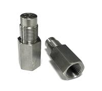 Sonda Lambda Sensore Nox Adattatore Distanziale Per Sensore Di Ossigeno Lambda Catalitico Per Mini SS304 Per Tappo Protezione Lampada Guasto Auto M18*1.5