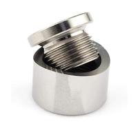 Sonda Lambda Sensore Nox Tappo Esagonale E Dado Di Base Dentellato Per Sensore Lambda, Adattatore Con Bossolo Saldato Per Installazione Ossigeno, M18*1,5