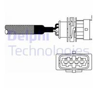 Sonda lambda Sonda a dito ES10982-12B1 DELPHI per OPEL ASTRA G Familiare CORSA B