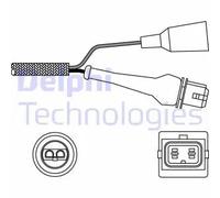 Sonda lambda Sonda a dito ES11000-12B1 DELPHI per AUDI ALPINE VW RENAULT DODGE