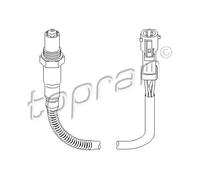 Sonda lambda Sonda planare 302 377 TOPRAN per FORD FIESTA IV KA GALAXY I FOCUS I