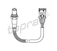 Sonda lambda Sonda planare 722 025 TOPRAN per PEUGEOT CITROËN