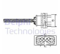 Sonda lambda DELPHI ES10789-12B1