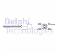 DELPHI ES20211-12B1 Sonda lambda