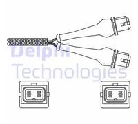 Delphi Sonda lambda ES20244-12B1 planare riscaldata 520 mm per Peugeot 205 II, 309 I/II