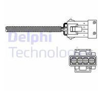Sonda lambda Sonda planare ES20255-12B1 DELPHI per PORSCHE VOLVO SAAB CITROËN