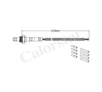 Sonda lambda Sonda planare LS030079 CALORSTAT by Vernet per MAZDA DEMIO