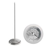 Sonda lunga Termometri del suolo Sonda di Misura In Acciaio Monitor di Temperatura Accurato Compost Suolo Tester Meter per Garden Temperature Monitors