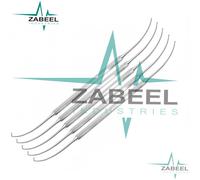 Sonda Ostium 7,5", doppia estremità, curva, estremità 90 °, maniglia...