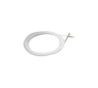 Sonda passa-filo in nylon da 3 mm, 10 m, flessibile e resistente; ideale per installare cavi ed eseguire lavori idraulici.