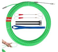 Sonda Passacavi,10m Sonda Passacavi Professionale,Sonda Elettricista,Sonda Tiracavi Cavo,Molla Elettricista,Canalina Passacavi,Estrattore Cavi Per Cavi Elettricista