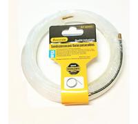 Sonda Passacavi 15 metri e Diametro Ø 3 mm Materiale: Nylon - Colore, Bianco (Sonda 15 Metri)
