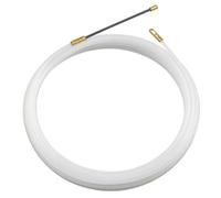 Sonda Passacavi Professionale Ecova Nylon Bianco 5 Metri