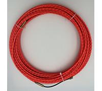 Sonda Passacavo Tirafilo Nylon Treccia 4mm Prof Elettricisti 5-10-15-20-25-30 mt