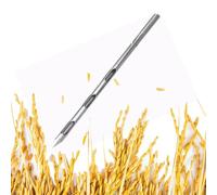 Sonda per campionamento di cereali, campionatore di cereali in acciaio inossidabile, con maniglia rotante a 3 slot, per l'industria alimentare, agricola e farmaceutica(70cm)