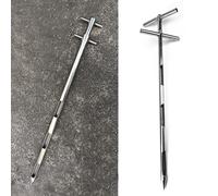 Sonda per campionatore di Cereali, campionatore di Polvere in Acciaio Inossidabile da 4 Piedi e sonda per Cereali - Strumento Rotante per Il campionamento di Cereali e Terreno per impieghi g