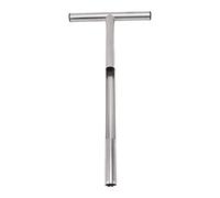 Sonda per il Campionamento del Suolo T-Stile Acciaio Inox 2,5 cm Kit di Prova del Suolo Strumenti di Campionamento per Agricoltura, Giardino, Cura del Prato(21 Inch)