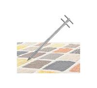Sonda per terreno in acciaio inossidabile, Argento rotatorio della sonda del campionatore polvere cemento dell'alimentazione grano dell'acciaio inossidabile 19-48mm 0.5-1.5m(38mm*L 1.5m/4.9ft)