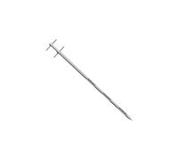 Sonda per terreno in acciaio inossidabile, Campionatore for cereali in acciaio inossidabile Argento 19-38 mm di diametro 1-2 m lunghezza(D25mm*1m)