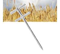 Sonda per terreno in acciaio inossidabile, Diametro 19-38mm della lunghezza 0,8-2m del campionatore polvere grano sonda fessura dell'acciaio inossidabile 304 di 3 zone(L-2m(6.6ft),Dia-32mm(1 1/4"))