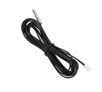 Sonda sensore di temperatura a termistore 10K 1% valore 3950 B, punta in argento placcato rame da 4 x 20 mm con filo in PVC da 1 m e terminale XH2.54 per riscaldatori d'acqua HVAC frigorifero