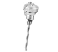 Sonda sensore di temperatura PT100 e testa terminale termocoppia - filettatura NPT 1/2", compatibile con vari regolatori di temperatura