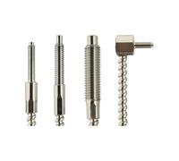 Sonda sensore in fibra di vetro resistente alle alte temperature 350 M3 M4 M6 riflessione e linea in ottica ad angolo retto del fascio(PNT-6D10 M6 Through-beam Cable Length 1m)