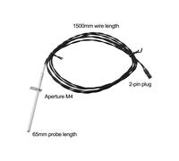 Sonda sensore scarico termistore nero per stufa a pellet ricambio per 32011744