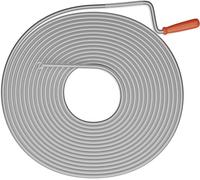 Sonda Sturatubi, 15 M, Spirale Sturalavandini Meccanica, per WC, Doccia, Vasca,