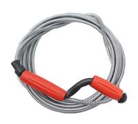 Sonda Sturatubi 5 m x 6 mm Molla Stura Lavandini e Scarichi Sturatubi e Sturalavandini Coclea di Drenaggio Molla professionale Stura Tubi di Scarico per La Pulizia Di Lavandini e Tubature