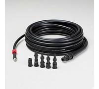 Sonda Sturatubi Da 15 M Per Idropulitrice Alta Pressione Con Sistema Antipiega Indicatori ad Anello Connettore in Rame 4 Adattatori Universali PVC Resistente Fino a 160 Bar Per Pulizia Tubazioni Nero