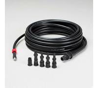 Sonda Sturatubi Da 15 M Per Idropulitrice Alta Pressione Con Sistema Antipiega Indicatori ad Anello Connettore in Rame 4 Adattatori Universali PVC Resistente Fino a 160 Bar Per Pulizia Tubazioni Nero