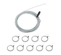 Sonda sturatubi Spirale per scarichi Strumento di pulizia 10 m Acciaio 0,8 kg