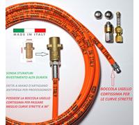 SONDA STURATUBI SPURGATUBI IDROPULITRICE KARCHER BOCCOLA CORTA 40MM