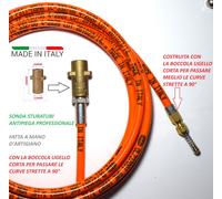 SONDA STURATUBI SPURGATUBI IDROPULITRICE KARCHER BOCCOLA CORTA 40MM