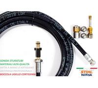 SONDA STURATUBI SPURGATUBI PER IDROPULITRICE STIHL E NILFISK