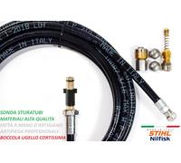 SONDA STURATUBI SPURGATUBI PER IDROPULITRICE STIHL E NILFISK