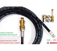 SONDA STURATUBI SPURGATUBI PROFESSIONALE PER IDROPULITRICE BOSCH FAIP(OLD MODEL)
