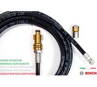 SONDA STURATUBI SPURGATUBI PROFESSIONALE PER IDROPULITRICE BOSCH FAIP(OLD MODEL)