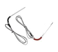 Sonda temperatura carne doppio ago accurata per forno a gas/pellet Weber