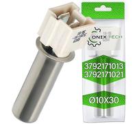 Sonda Temperatura NTC per Elemento Riscaldante Lavatrice 44mm Ø10 mm RAST 5 | Codice Originale 3792171013 3792171021 per Zanussi per Electrolux para AEG - Garanzia di 5 Anni - ONIX TECH