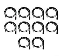 Sonda termistore 10K B3950, confezione da 10 pezzi, impermeabile, per frigoriferi, condizionatori, scaldabagni e forni elettrici, rilevazione della temperatura (saldatura da 2 a 3 mm)