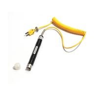 Sonda termocoppia di superficie tipo K for temperatura di superfici liquide e solide Sonda termometro portatile PT100 1 pz(PT100 Roller)